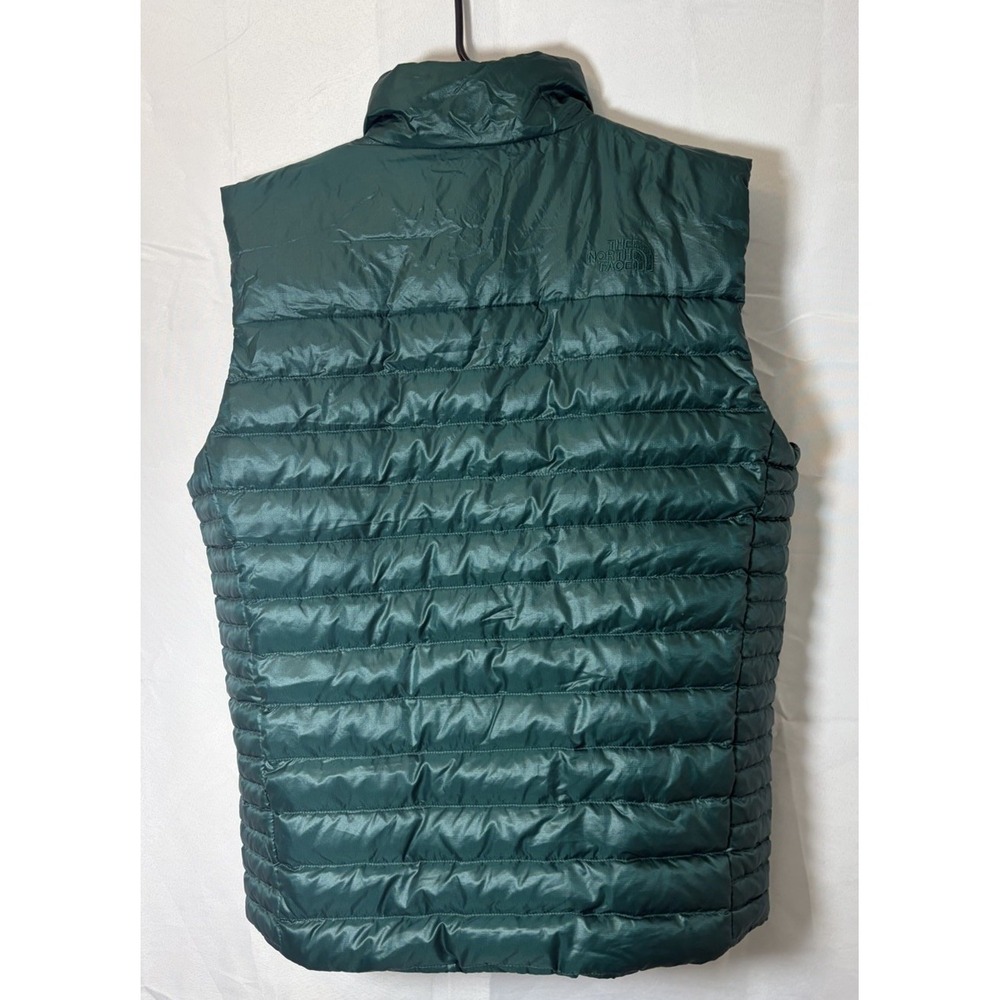 The North Face Puffer Vest Mens M Green 550 Down Insulated Quilted Gorpcore - Picture 7 of 15